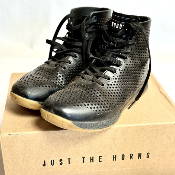 Sneakers Nobull Leather High Tops High Top No Bull Black Gum